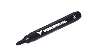 НЕМЕЦКИЙ ВОДОНЕПРОНИЦАЕМЫЙ МАРКЕР ПЕРМАНЕНТНЫЙ ЧЕРНЫЙ МАРКЕР МАРКЕР КАЧЕСТВА VORSTAHL
