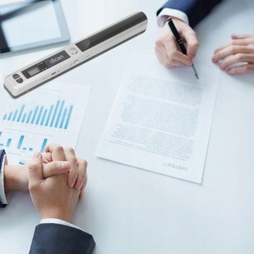 ПОРТАТИВНЫЙ РУЧНОЙ СКАНЕР A4 900DPI + КАРТА 32 ГБ