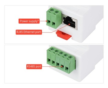 Преобразователь RS485 в Ethernet PoE RS485/RJ45