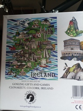 Puzzle Irlandia puzzle 1000 Gosling nowe folia