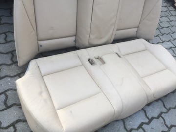 BMW 7 F01 KŮŽE BÉŽOVÁ POHOVKA KOMPLET VYHŘÍVANÁ