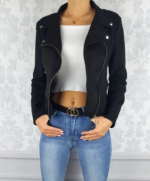 #КУРТКА-РАДИАТОР ЖЕНСКАЯ ЗАМШЕВАЯ - МОЛНИИ - ZARKA