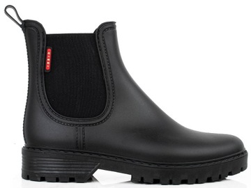 MATTE WELLING BOOTS, ЧЕРНЫЕ ботинки челси 36