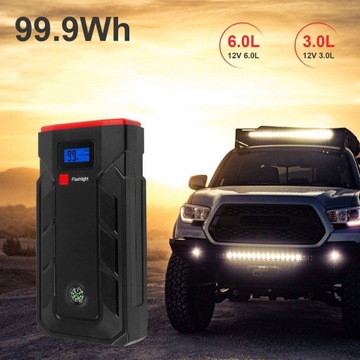 POWER BANK JUMP STARTER 30000 МАч POWER BOOSTER ДЛЯ АВТОМОБИЛЯ