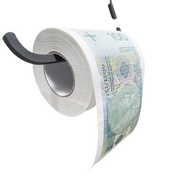 PAPIER TOALETOWY XL 100 ZŁ Prezent Urodziny 18 40