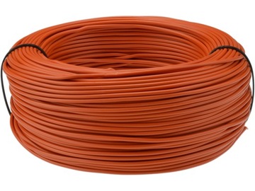 Kabel przewód linka LGY 1mm2 pomarańczowy 100m