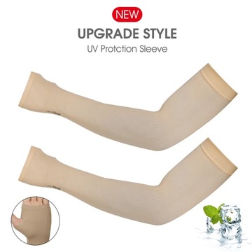 NEW Outdoor Cycling Riding Sun Protection Ice Silk Arm Sleeves Bicycle Arm