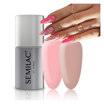 Semilac BB Base Baza Kauczukowa Rose Nude Wybór