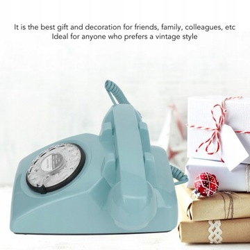 СТАРЫЙ АНТИКВАРНЫЙ ДОМАШНИЙ ТЕЛЕФОН MS-301A СИНИЙ