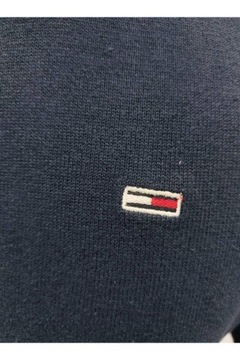 Sweter męski Tommy Hilfiger DM0DM07191 r. L Regular Fit Granat