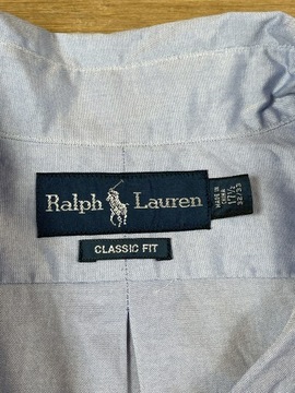Ralph Lauren koszula męska unikat klasyk logo XL