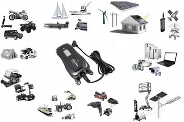 Prostownik ELEKTRONICZNY Ładowarka NOWOŚĆ 6/12V 5A