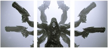 3x OBRAZ NA ŚCIANĘ OVERWATCH 30x40