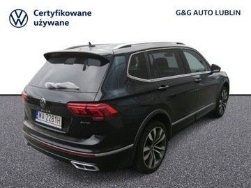 Volkswagen Tiguan Allspace SUV Facelifting 2.0 TSI 190KM 2022 Volkswagen Tiguan Allspace Allspace 2.0 TSI 4Mot. R-Line DSG VAT 23 Matrix, zdjęcie 2