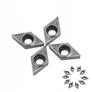 10 ШТ. ТВЕРДОСПЛАВНЫЕ ВСТАВКИ ТОКАРНЫЙ СТАНОК С ЧПУ