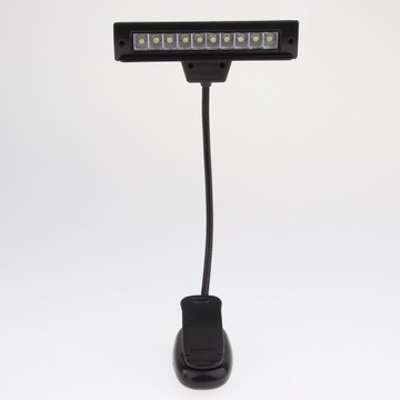 Перезаряжаемая светодиодная лампа USB 10 для пюпитра для фортепиано