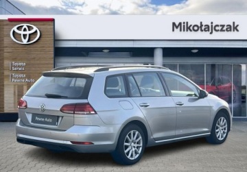 Volkswagen Golf VII Variant Facelifting 1.6 TDI-CR DPF BMT 115KM 2018 Volkswagen Golf VII 1.6 TDI BMT Trendline Salon PL Toyota Mikolajczak Le, zdjęcie 5