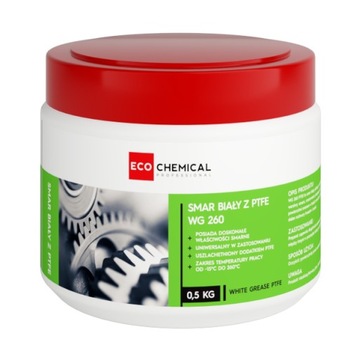 ECOCHEMICAL WG 260 SMAR BIAŁY Z PTFE 0,5 kg