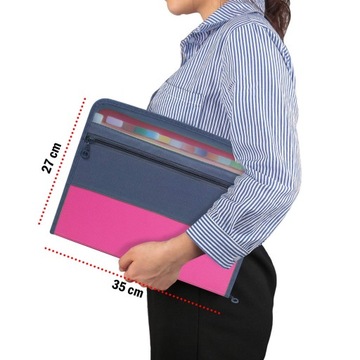 Папка для документов складная с 13 отделениями Biwuar