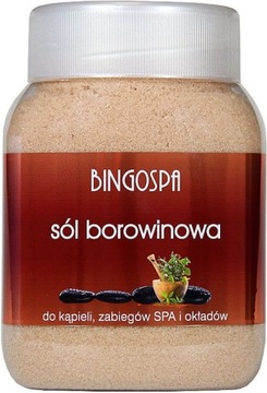 BINGOSPA Sól borowinowa do okładów kąpieli 1,35kg