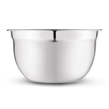 МЕТАЛЛИЧЕСКАЯ ЧАШКА для салатных закусок, с высоким бортиком