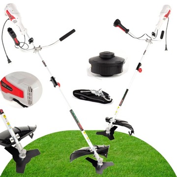 KOSA Elektryczna PODKASZARKA NAC 1400 W Tarcza 25 cm + GŁOWICA 42 cm + Pas