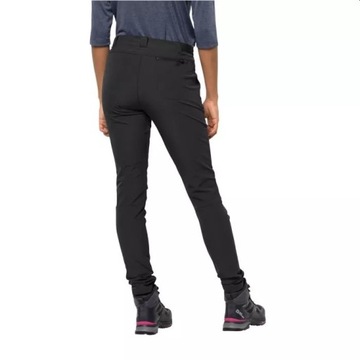 Jack Wolfskin Spodnie outdoor Geigelstein 1507741 Czarny Slim Fit
