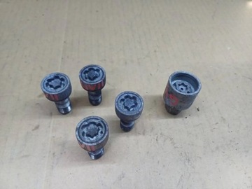 VW GOLF VI ZABEZPIECZENIE KOL ALU ZLODZIEJKA N KOMPLET