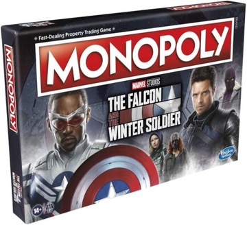 GRA PLANSZOWA HASBRO MONOPOLY MARVEL FALCON WERSJA ANGIELSKA KOLEKCJONERSKA