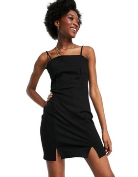 Pimkie czarna sukienka mini w stylu lat 90 XS