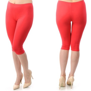 458 GETRY LEGGINSY RYBACZKI Fitness KORAL XXL 44