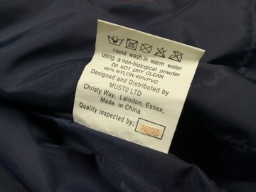 MUSTO МУЖСКАЯ КУРТКА STORM XL С МЕМБРАННЫМИ ПАРУСАМИ