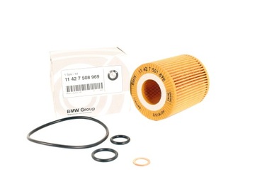 FILTR OLEJU WKŁAD FILTRA BMW 11427508969 7508969