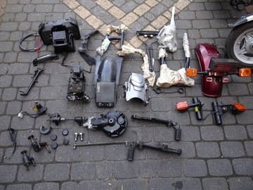 Kawasaki GT550 Z550 stacyjka silnik koła moduł