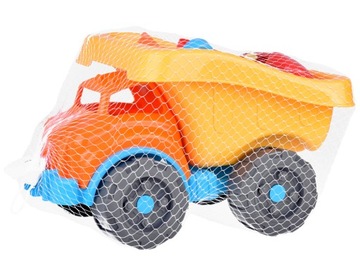 Большой набор автосамосвалов для песка, форм, лопаты, граблей ZA5076