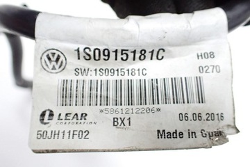 KLIKA PŘÍVOD AKUMULÁTORU 1S0915181C VW UP 17R