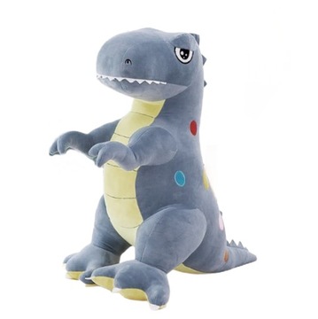MASKOTKA PLUSZAK ZABAWKA DINOZAUR POPIEL BLUE 27 cm