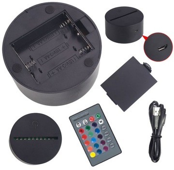 ZD98D 3D СВЕТОДИОДНЫЙ НОЧНОЙ САМОЛЕТ