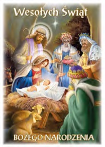 POCZTÓWKA KARTKA Boże Narodzenie ŚWIĘTA 1 SZTUKA