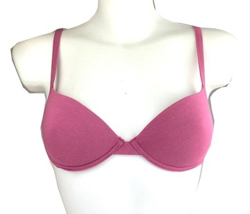 TEZENIS ATHENS BIUSTONOSZ usztywn bawełna róż 80C