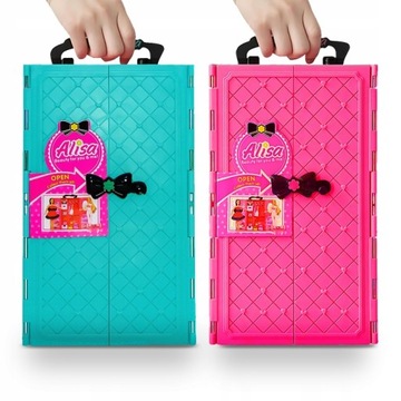 КУКОЛЬНЫЙ ДОМИК КУКОЛЬНЫЙ гардероб одежда гардероб обувь БОЛЬШОЙ НАБОР XXL подарок