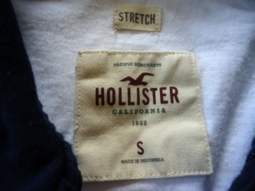 HOLLISTER by ABERCROMBIE luźna koszulka polo S