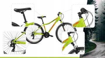 MTB ROMET RAMBLER 6.0 JR 26 SHIMANO 15-ДЮЙМОВЫЙ АЛЮМИНИЕВЫЙ ГОРНЫЙ ВЕЛОСИПЕД С БЕСПЛАТНЫМ ОСВЕЩЕНИЕМ