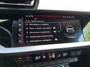 Audi A3 8Y Limousine Facelifting 2.0 35 TDI 150KM 2025 Audi A3 Limousine FV, Carplay, Audi Sound system, tempomat aktywny, kamera, zdjęcie 27
