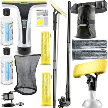 KARCHER WV 6 PLUS MYJKA DO OKIEN SZYB ZESTAW GIGANT SPRYSKIWACZ Z PADEM
