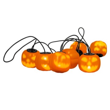 GIRLANDA LAMPKI DYNIE ŚWIECĄCE 8 LED WISZĄCE DEKORACJA UPIORNA HALLOWEEN Liczba punktów światła Do 10