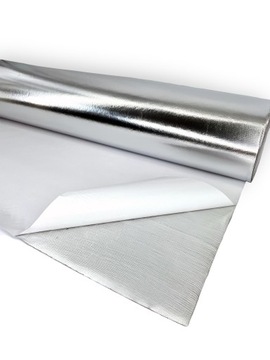 OSŁONA TERMICZNA SAMOPRZYLEPNA SREBRNA 50x50cm