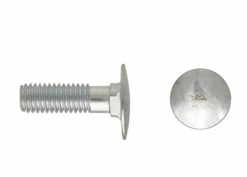 ŚRUBA ZAMKOWA OCYNKOWANA M 8x35 DIN-603 10 sztuk