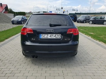 Audi A3 8P Hatchback 3d 1.9 TDI 105KM 2008 Audi A3 1.9tdi 105KM Sportback LIFT Raty Zamian, zdjęcie 7