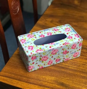 МЕТАЛЛИЧЕСКАЯ КОРОБКА ДЛЯ ГИГИЕНИЧЕСКИХ САЛФЕТОК, КОНТЕЙНЕР ДЛЯ САЛФЕТОК W9